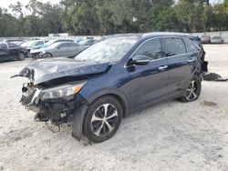 Salvage cars for sale at Ocala, FL auction: 2017 KIA Sorento EX