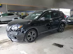 Nissan Rogue sv salvage cars for sale: 2017 Nissan Rogue SV