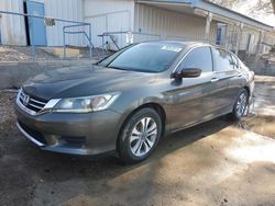 Salvage cars for sale at auction: 2014 Honda Accord LX