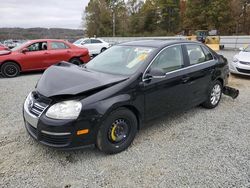 Salvage cars for sale from Copart Concord, NC: 2010 Volkswagen Jetta SE