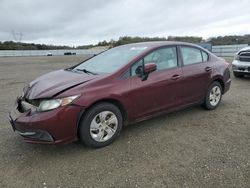 Salvage cars for sale at Anderson, CA auction: 2015 Honda Civic LX