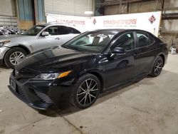 Salvage cars for sale at Eldridge, IA auction: 2018 Toyota Camry L