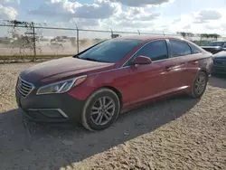 Salvage cars for sale at Houston, TX auction: 2016 Hyundai Sonata SE