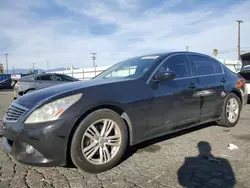 Infiniti salvage cars for sale: 2012 Infiniti G37 Base