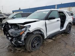 Ford Explorer Vehiculos salvage en venta: 2022 Ford Explorer Police Interceptor