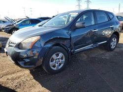 Salvage cars for sale at Elgin, IL auction: 2014 Nissan Rogue Select S