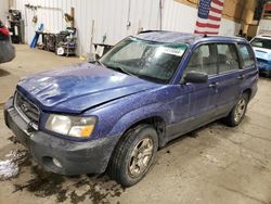 Subaru salvage cars for sale: 2004 Subaru Forester 2.5X