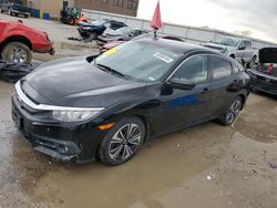 Honda salvage cars for sale: 2017 Honda Civic EX