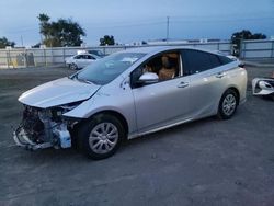 Salvage cars for sale at San Diego, CA auction: 2017 Toyota Prius Prime