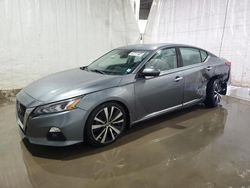 Nissan salvage cars for sale: 2020 Nissan Altima Platinum