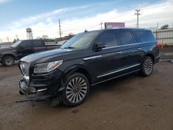 Vehiculos salvage en venta de Copart Chicago Heights, IL: 2019 Lincoln Navigator L Reserve