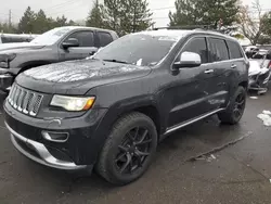 Jeep salvage cars for sale: 2014 Jeep Grand Cherokee Summit