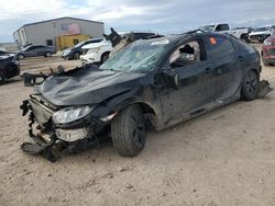 Salvage cars for sale at Amarillo, TX auction: 2018 Honda Civic EX