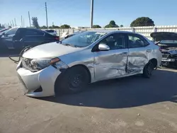 Carros con verificación Run & Drive a la venta en subasta: 2018 Toyota Corolla L