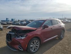 Buick salvage cars for sale: 2022 Buick Envision Avenir