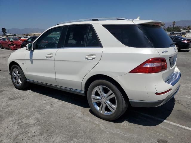 2012 Mercedes-Benz ML 350 4matic