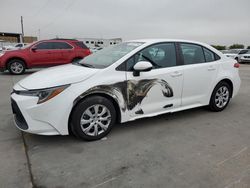 Salvage cars for sale at auction: 2022 Toyota Corolla LE