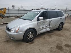 Salvage cars for sale at Chicago Heights, IL auction: 2012 KIA Sedona EX