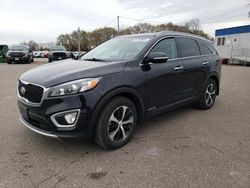 Salvage cars for sale at Ham Lake, MN auction: 2018 KIA Sorento EX