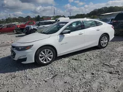 Salvage cars for sale at Montgomery, AL auction: 2022 Chevrolet Malibu LT