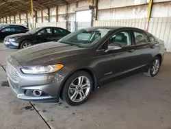 Ford Fusion Titanium hev salvage cars for sale: 2015 Ford Fusion Titanium HEV