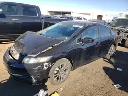 Honda Civic ex salvage cars for sale: 2015 Honda Civic EX