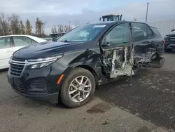 Salvage cars for sale at Portland, OR auction: 2022 Chevrolet Equinox LS