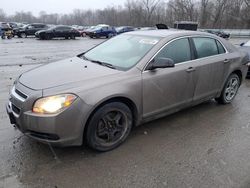 Salvage cars for sale at Ellwood City, PA auction: 2011 Chevrolet Malibu LS