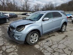 Salvage cars for sale from Copart Ellwood City, PA: 2015 Chevrolet Equinox LT