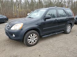 Salvage cars for sale at Cookstown, ON auction: 2006 Honda CR-V LX