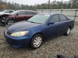 Toyota salvage cars for sale: 2005 Toyota Camry LE