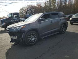 Toyota Highlander se Vehiculos salvage en venta: 2018 Toyota Highlander SE