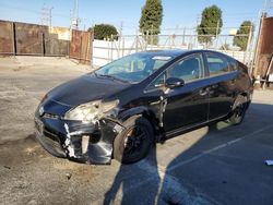 Vehiculos salvage en venta de Copart Wilmington, CA: 2013 Toyota Prius