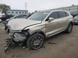 2017 Lincoln MKX Reserve en venta en Albuquerque, NM