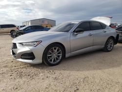 Salvage cars for sale from Copart Amarillo, TX: 2021 Acura TLX