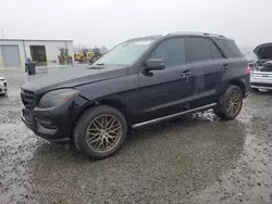 Mercedes-Benz m-Class salvage cars for sale: 2014 Mercedes-Benz ML 350