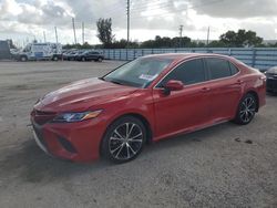 Toyota salvage cars for sale: 2020 Toyota Camry SE