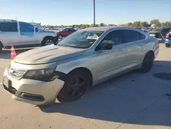 2014 Chevrolet Impala LS en venta en Grand Prairie, TX