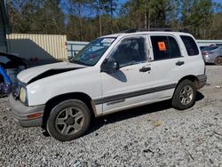 Chevrolet Tracker salvage cars for sale: 2003 Chevrolet Tracker