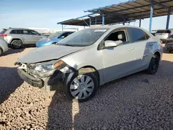 Salvage cars for sale at Phoenix, AZ auction: 2016 Toyota Corolla L