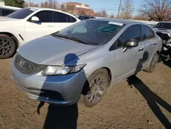 Honda salvage cars for sale: 2013 Honda Civic LX