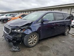 KIA salvage cars for sale: 2019 KIA Sedona LX