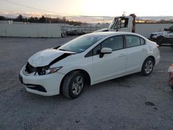 Honda salvage cars for sale: 2015 Honda Civic LX