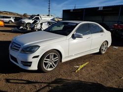 Mercedes-Benz salvage cars for sale: 2013 Mercedes-Benz C 250