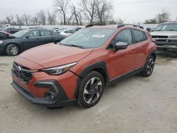 Salvage cars for sale at Bridgeton, MO auction: 2024 Subaru Crosstrek Limited