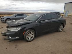 Salvage cars for sale at Albuquerque, NM auction: 2015 Chrysler 200 Limited