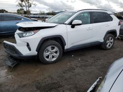 Salvage cars for sale at San Martin, CA auction: 2021 Toyota Rav4 XLE