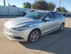 Ford Fusion se Vehiculos salvage en venta: 2018 Ford Fusion SE