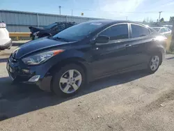 Salvage cars for sale at Dyer, IN auction: 2012 Hyundai Elantra GLS