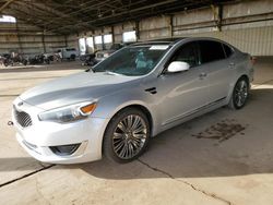 KIA salvage cars for sale: 2016 KIA Cadenza Luxury